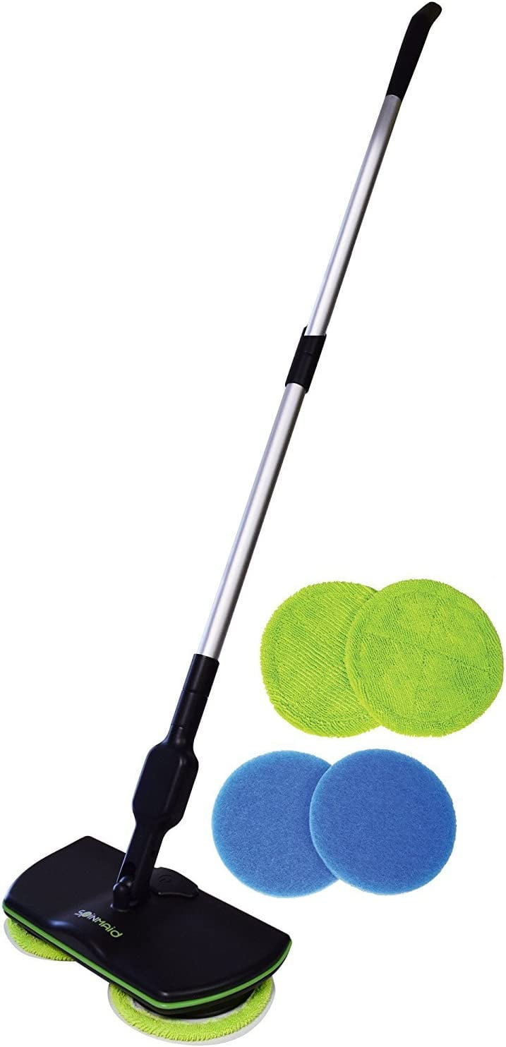 Hinzonek Cordless Electric Mop, Electric Spin Mop, Powerful Floor