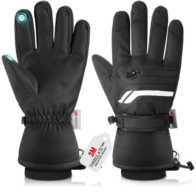 Guantes MoKo Térmicos Impermeables de Invierno 3M Thinsulate Talla L