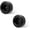 2 PCS, variant on 2 PCS Trailer Ramp Door Bumpers, 2.5"×2.5" Round Rubber Bumper Replacement with Hole, Durable Ramp Door Bump Stop Vibration Damping Pad for Cargo Hatch, Car Accessories
