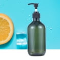 thumbnail image 4 of 2PCS 500ml Empty Shampoo Bottles Opaque Versatile Pump Bottle Drip-free Lotion Container Hand Soap Dispenser (Green), 4 of 5