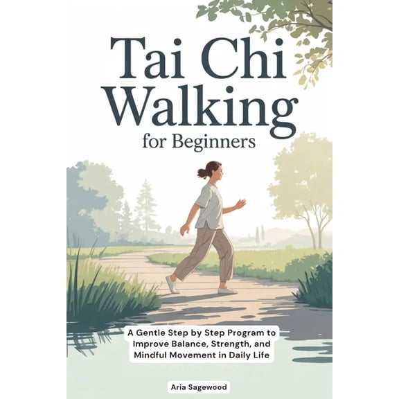 Tai Chi Walking for Beginners: A Gentle Step by Step Program to Improve Balance, Strength, and Mindful Movement in Daily, (Paperback)