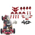thumbnail image 6 of RC Car Spare Parts Accessories Shock Steering Cups for Wltoys 1/28 284161 284010 284131 RC Crawler Car DIY Modification Red, 6 of 8