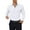 White, variant on Men's Slim Fit Long Sleeve Shirt, Smooth Fabric Button Down, Tailored Design Perfect for Dinner Dates & Semi-Formal Events Navy S
