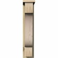thumbnail image 2 of 6"W x 14"D x 30"H Newport Rough Sawn Corbel w/Backplate, Douglas Fir, 2 of 9
