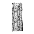 thumbnail image 2 of Juesizh Nightgowns for Women Plus Size Round Neck Loungewear Comfy Loose Casual Print Sleeveless Sleepwear, S-5XL, 2 of 6