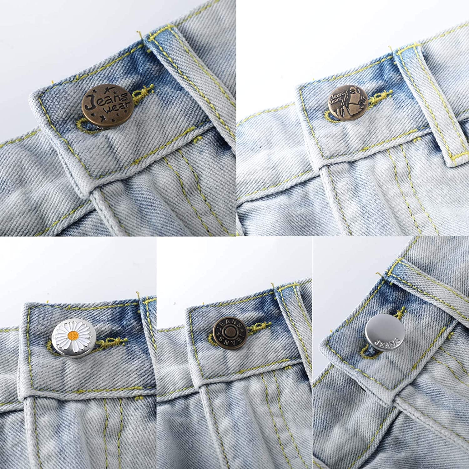 Button Pins-for Jeans-Perfect Fit 