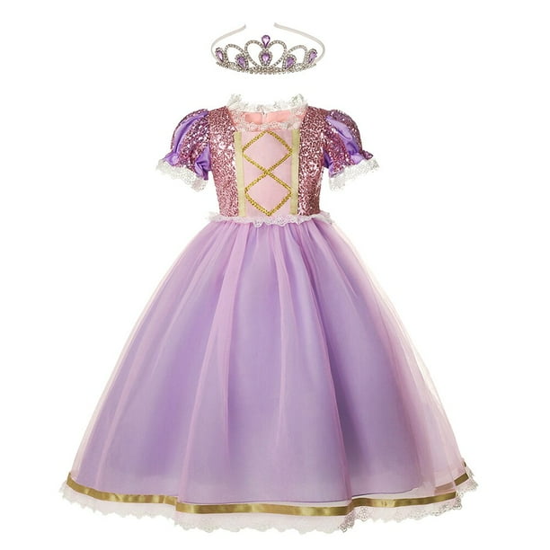 Disney vestido de Princesa Sofia para ninas de 2 a 10 anos disfraz de lujo para Halloween traje de malla de encaje con lentejuelas Fivean unisex Bodega Aurrera en linea