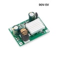 thumbnail image 4 of Seitruly DC 9-120V a 5-12V 3A Módulo convertidor reductor de alta eficiencia Fuente de alimentación ligera Estabilizador Buck Módulos de placa de Electrónica miscelánea 9-90V a 5V, 4 of 6