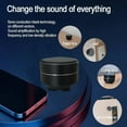 thumbnail image 2 of Bluetooth Mini Bone Conduction Sound Box, Bone Conduction Resonance Subwoofer with Suction Cups, Portable Wireless Subwoofer for Bathroom, Outdoor, Travel, 2 of 7