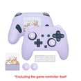 thumbnail image 1 of Soft Silicone Protective Cover Skin Set for Nintendo Switch Pro Controller, Anti-Slip, Cute Cat Paw Prints, Rocker Cap Included, Gaming Accessories, 1 of 8