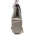thumbnail image 3 of Michael Kors Jet Set Large Powder Blush Multi Pvc Chain Backpack Flap Book Bag, 3 of 5