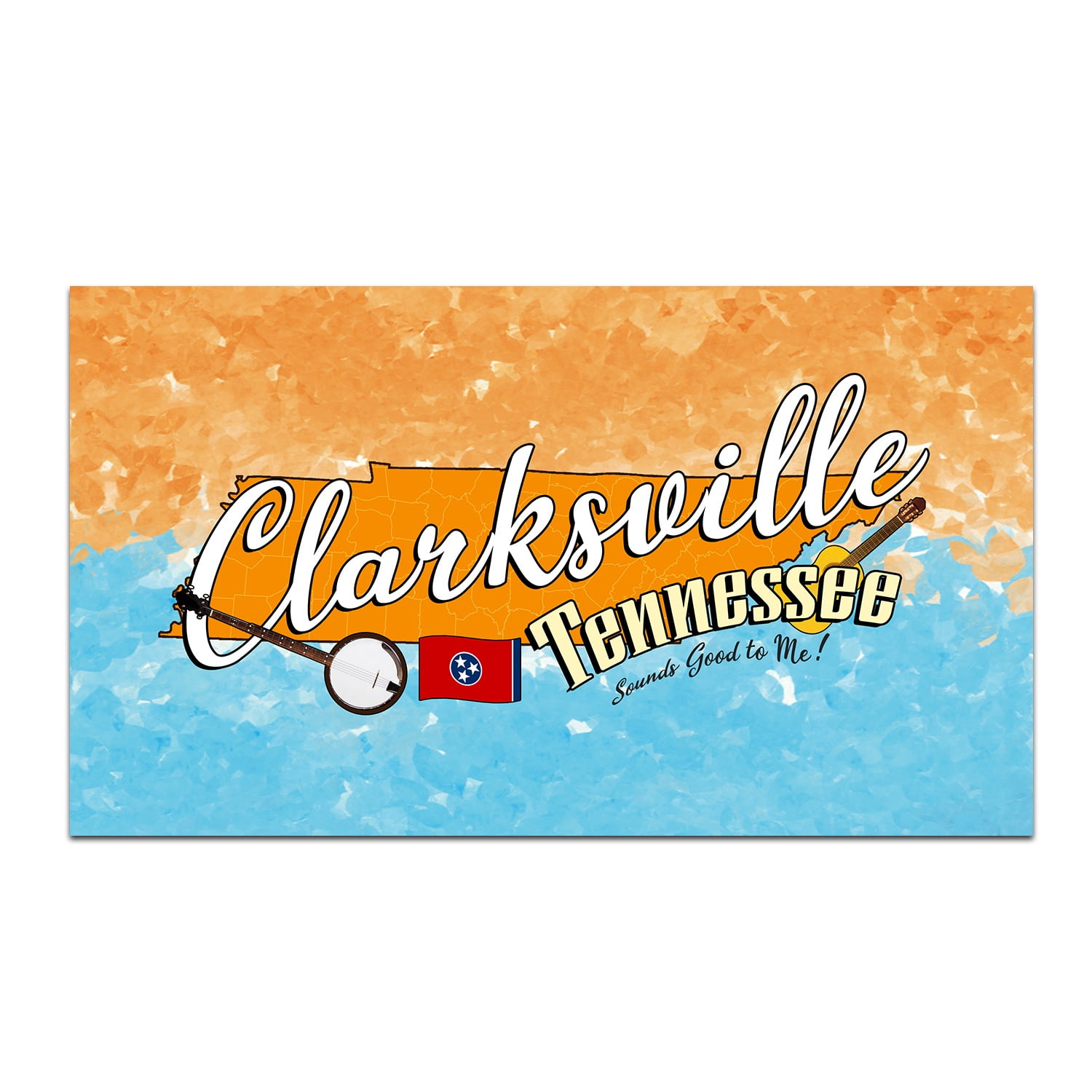 Clarksville Tennessee Doormat 18 x 30 Inch Outdoor Indoor Low Profile Floor  Mat Entryway Rug, Non Slip Rubber Backing, Clarksville Tennessee Gift,  Volunteer State Decor for Home, Made in the USA - Walmart.com