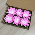 thumbnail image 4 of LED Floating Water Candle Lights - 6PC Waterproof Floating Pool Lights with Flickering LED Tealights, or Gardens, Pools, Weddings, Parties, Safe & Romantic Indoor/Outdoor Lighting​​, 4 of 7
