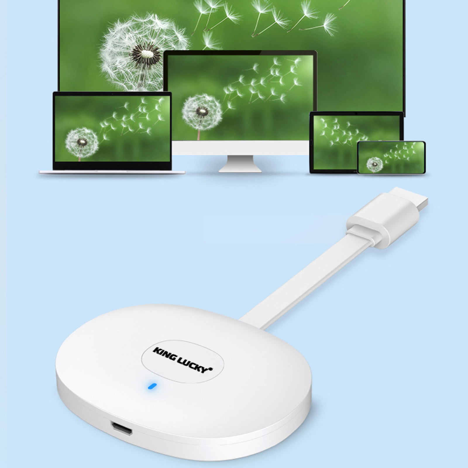 Big Holiday 50 Clear HDMI Wireless Display Adapter WiFi 1080P Mobile 