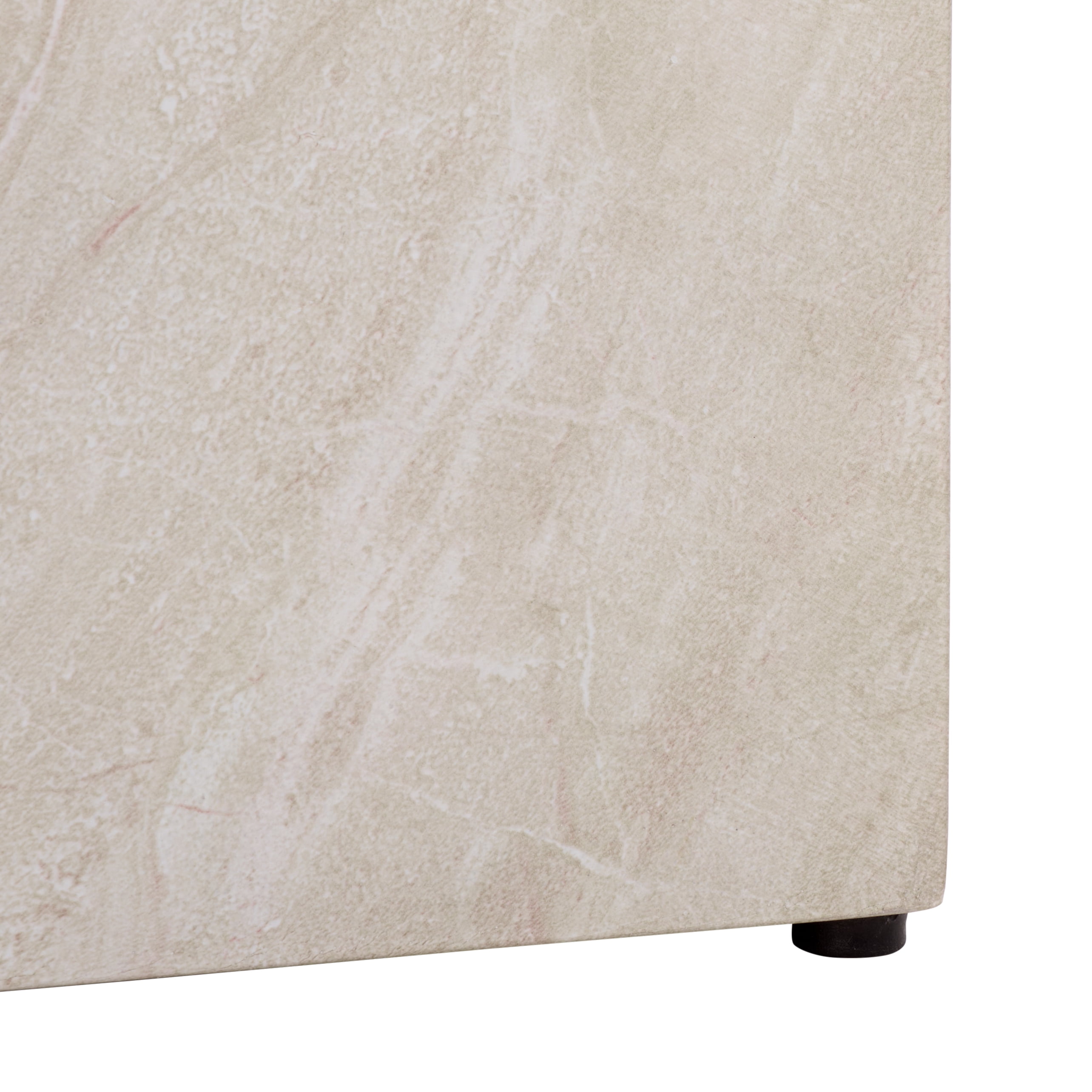 Safavieh Tina Cube Outdoor Polystone End Table, Off-White