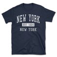 thumbnail image 1 of New York City New York Classic Established Men's Cotton T-Shirt, 1 of 1