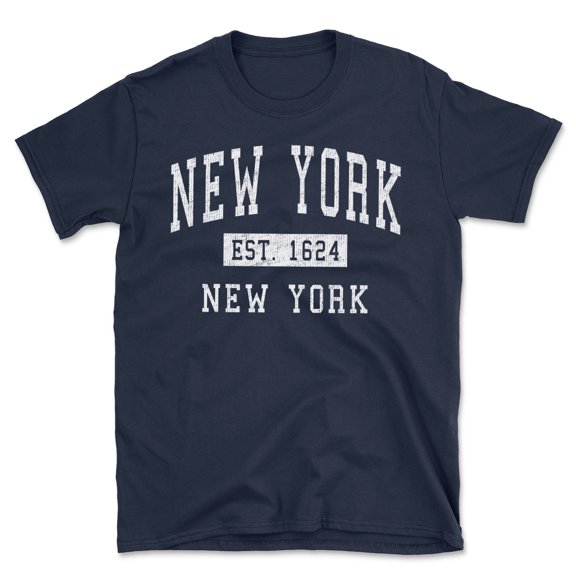 New York City New York Classic Established Men's Cotton T-Shirt