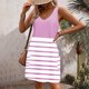 thumbnail image 5 of Puntoco Vestidos Mujer Elegantes Casuales con Bolsillos Verano Boho Vestido De Playa Camisetas Vestido Cuello En V Vestidos Sueltos Sin Mangas, 5 of 5