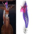 thumbnail image 5 of Señuelo de pesca luminoso de madera realista camarón calamar anzuelo Swimbait (estilo B), 5 of 5