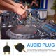 thumbnail image 3 of unbranded 8Ud Conector Divisor De Metal Negro Para Mezcladora Subwoofer Y Computadora, 3 of 6