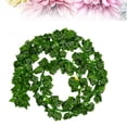 thumbnail image 3 of 12 unids Artificial Colgante de Pared Ivy Vine Follaje Hoja Garland Plantas Decoración Flores Decoración Del Hogar - Hoja Verde, 3 of 5