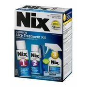 Nix Complete Treatment Kit Permethrin Cream Rinse 1% for Lice & Eggs, 5 oz