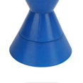 thumbnail image 2 of Rouleau d'arrêt d'étrave de bateau de 4 pouces avec arbre de 1/2 pouce, ensemble de rouleaux de remorque bleus en PU résistant aux rayures pour yachts, 2 of 4