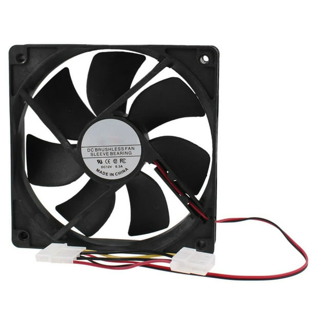 PC Brushless DC Cooling Fan 4 Pin Connector 7 12cm - Walmart.com