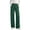 Green, variant on Women's High Waist Wide Leg Dress Pants, Ghalytn Pull-On Stretch Casual Office Pants with Side Pockets