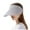 Grey, variant on Riforla Summer Wide Brim Straw Visor Sun Hat Beach Cap Beach Hats for Women White