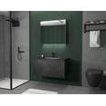 thumbnail image 2 of Alma-Moore 30 Inch Matte Black Wall Mount Vanity With A Integrated Black Sink, 2 of 6