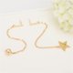 thumbnail image 2 of Pendientes de moda para mujer y niña, cadena con forma de estrella, antialérgico, sin perforación, Clips para las orejas (CHB-462), 2 of 5