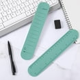 thumbnail image 3 of JingChun 1 Pack Silicone Memo Wristbands, Reusable Wearable Writable Erasable Slap Bracelet Notepad Memo Watchband with Ruler for Adult Student Teacher Nurse Daily Study Work Supplies, 3 of 6