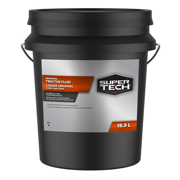 SuperTech Universal Tractor Fluid 18.9L Pail, Engineered to Meet Farm or Fleet Requirements