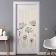 thumbnail image 2 of Farmhouse Dandelion Window Privacy Film, Spring Modern Minimalist Country Flower Static Cling UV Sun Blocking Heat Control Window Tint Day and Night, Non-Adhesive One Way Privacy Cover 35.4''x78.7'', 2 of 7