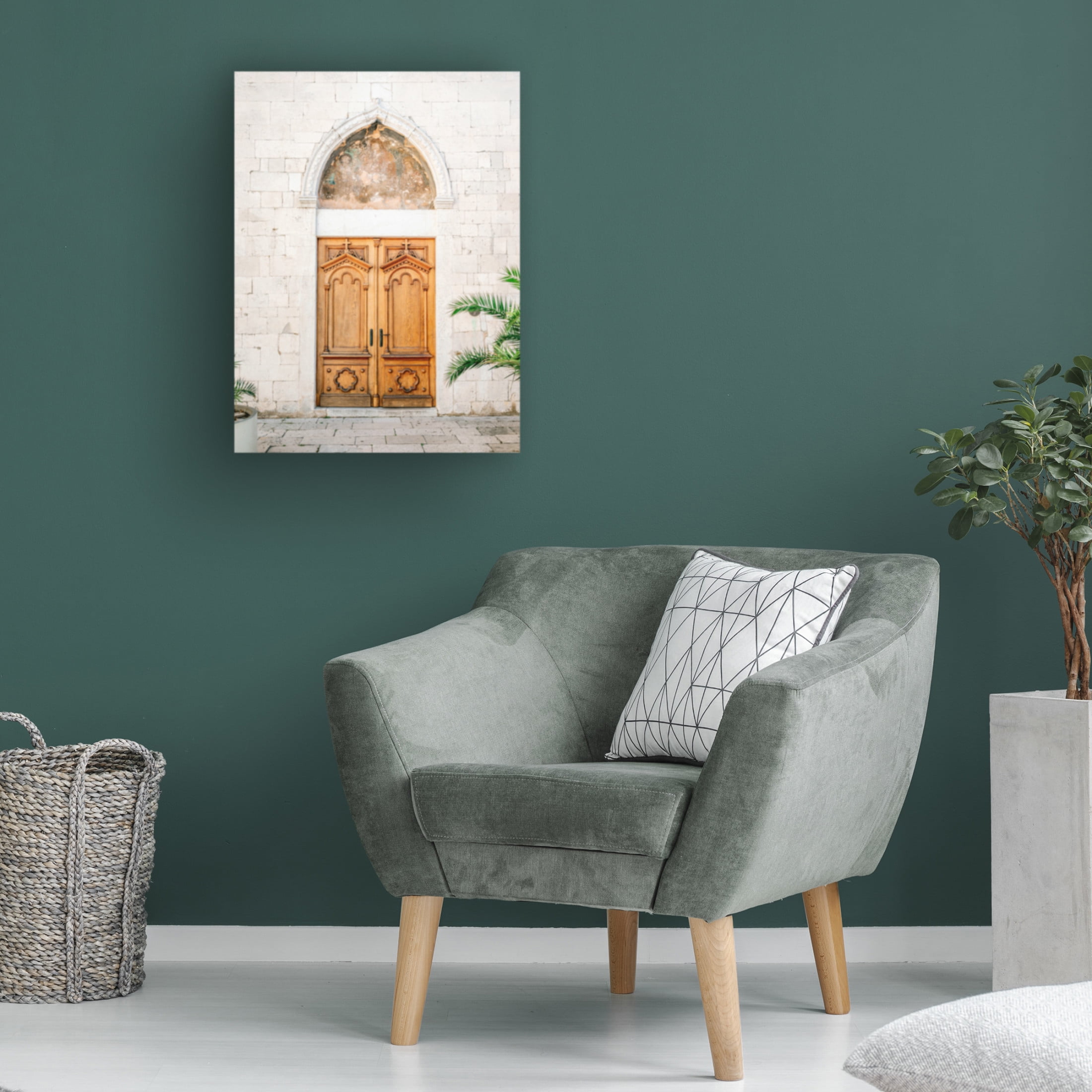 Trademark Fine Art Raisa Zwart Croatian Door Canvas Wall Art