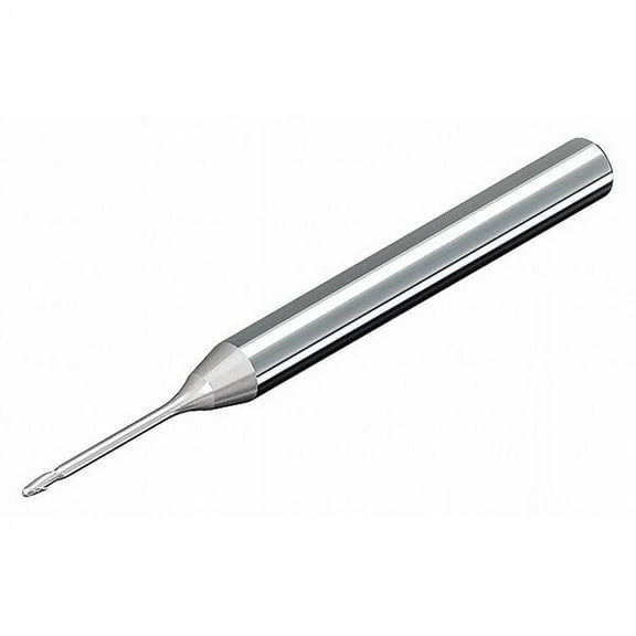 Micro 100 Ball End Mill,nACRo,1-1/2" L,Carbide BEF-035-400