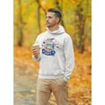 thumbnail image 2 of Dog Skater  Hoodie Men -Image by Shutterstock, Male Large, 2 of 4