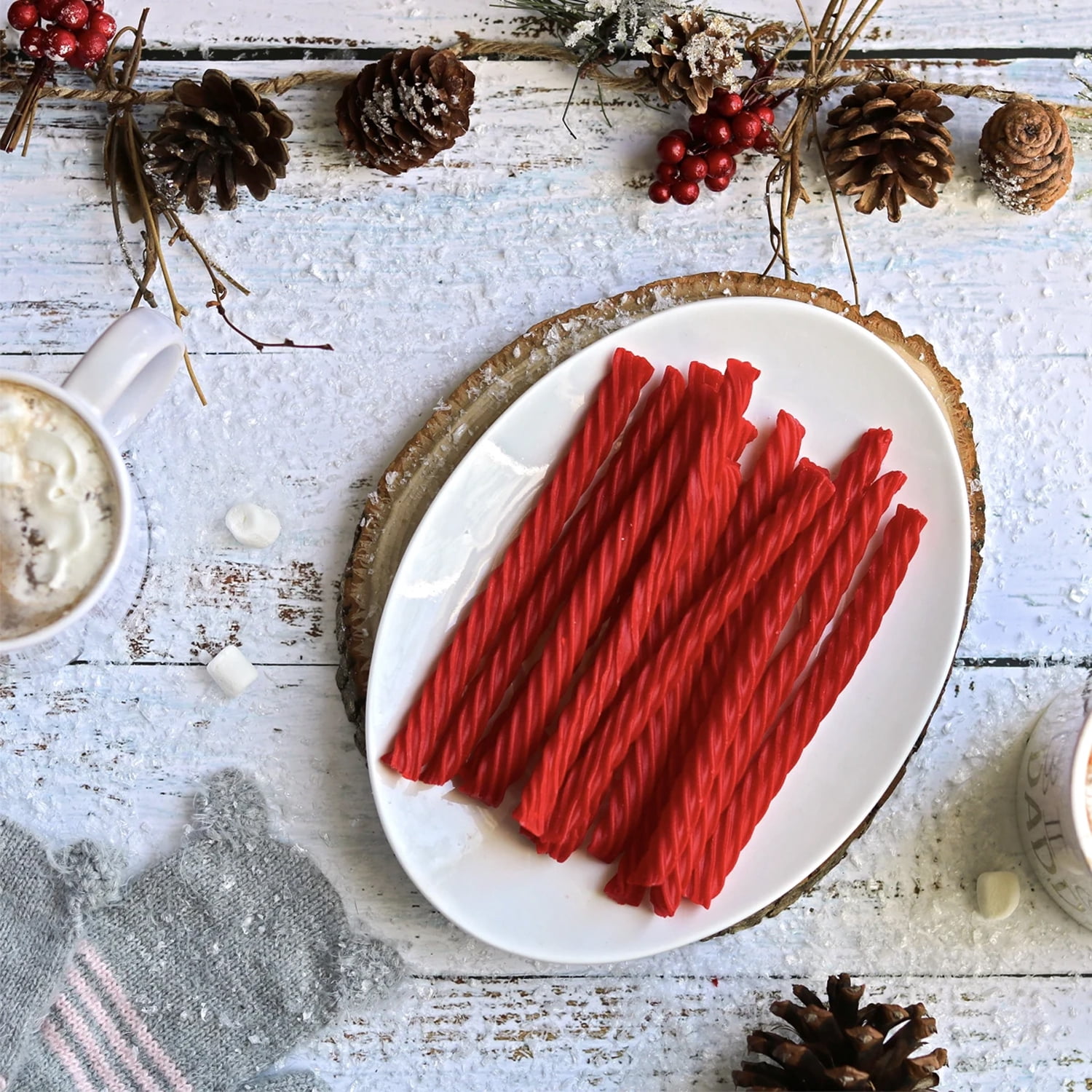 Red Vines Original Red Twists Licorice, 3.5 Pound, 4 Per Case