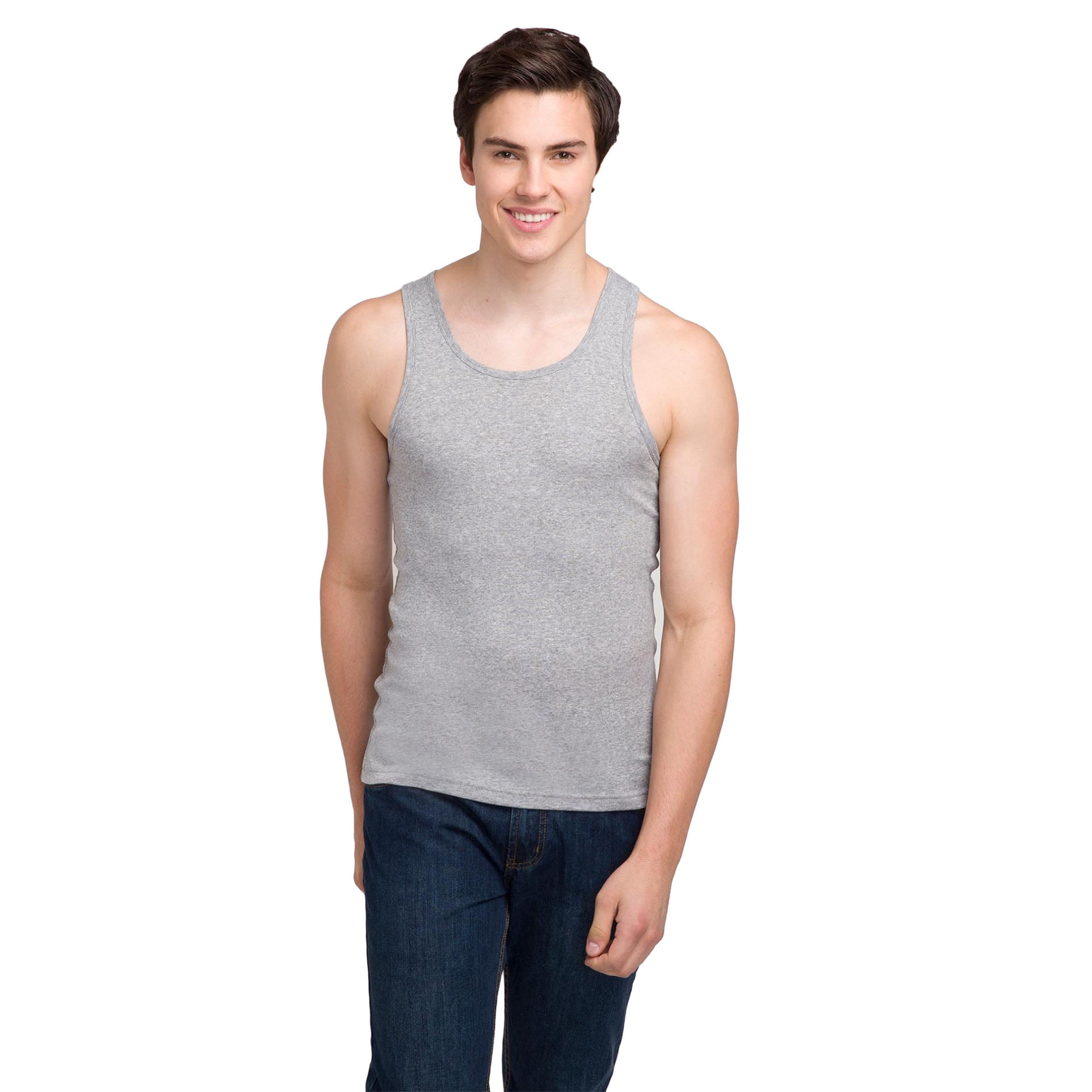 Bossini - bossini Mens Men - Slim fit Ribbed Undervest (2 pcs ...