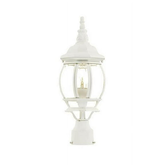 Acclaim Lighting 5057 Chateau 1 Light 18" Height Post Light - White