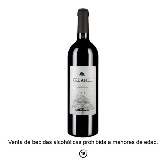 Vino Tinto La Redonda Orlandi merlot y cabernet sauvignon 750 ml