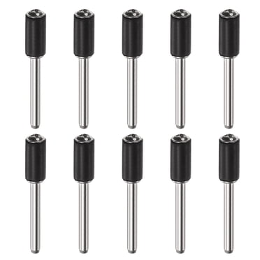 HARFINGTON 10pcs 3/8" Sanding Drum Mandrels | 1/8" Shank