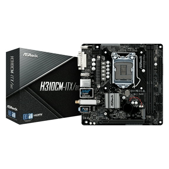 Asrock LGA 1151 Intel H310 Mini ITX DDR4-SDRAM Motherboard