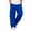 Blue, variant on Gtoiithly Mens Solid Cargo Jogger Pants, Elastic Drawstring Waist Loose Wide Leg Sweatpants, Multi Pocket Casual Street Fashion Long Trousers Pink XL
