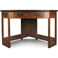 thumbnail image 4 of Bowery Hill Corner Computer Desk in Mission Oak, 4 of 10
