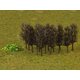 thumbnail image 4 of 100 Uds 6cm Modelo de desnudo perfke Ferrocarriles edificios paisaje Árbol Modelo, 4 of 9