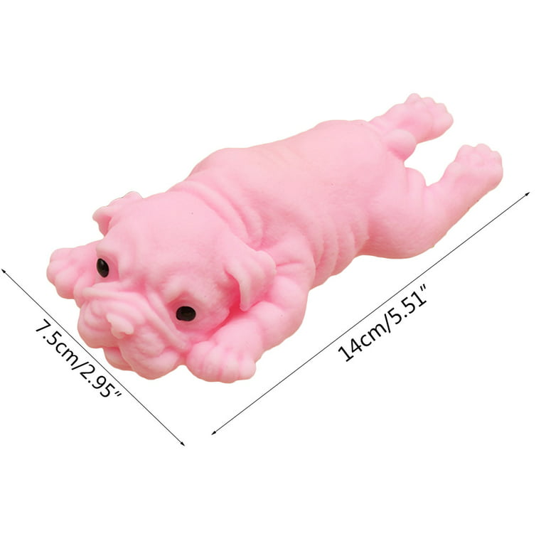 Sofullue Sensory Dog Pinch Vent Toy DIY Children Decompression Toy for Kids  and Adult, 14x7.5CM/5.51x2.95Inches 