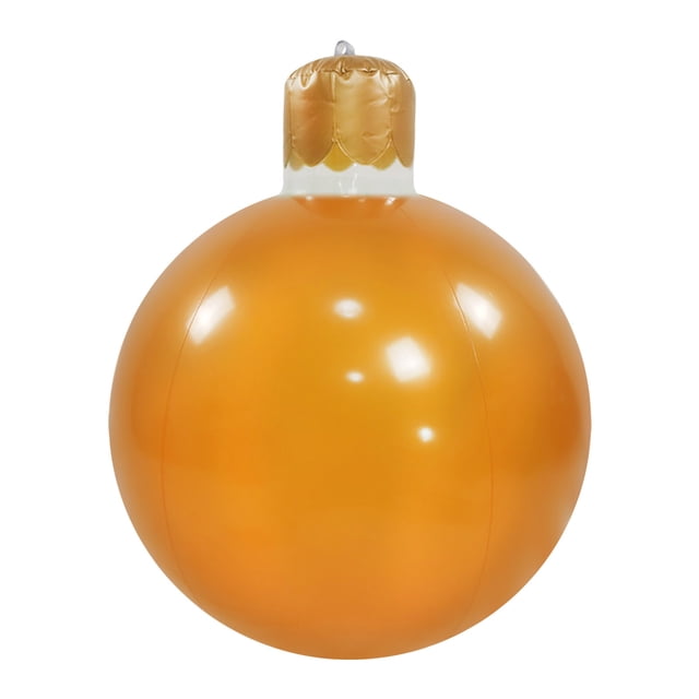 SDNall Outdoor Christmas Decorations Christmas Tree Decorations 50cm Outdoor Giant Christmas Inflatable Ball, Decorative Inflatable Ball for Christmas Tree Christmas Decorations Outdoor Yard