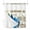 Beige, variant on No Hook Beach Surfboard Shower Curtain with Snap in Liner Set, Summer Sea Surfing Tropical Botanical Tree Waterproof Bathroom Curtains with See Through Top Window, Hotel Style Small 36 x 72 Inch
